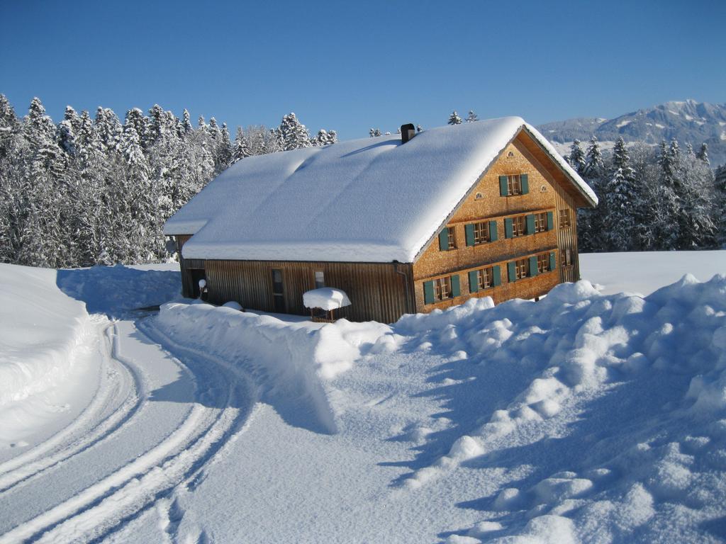 Ferienloft Waldblick Apartamento Schwarzenberg im Bregenzerwald Quarto foto